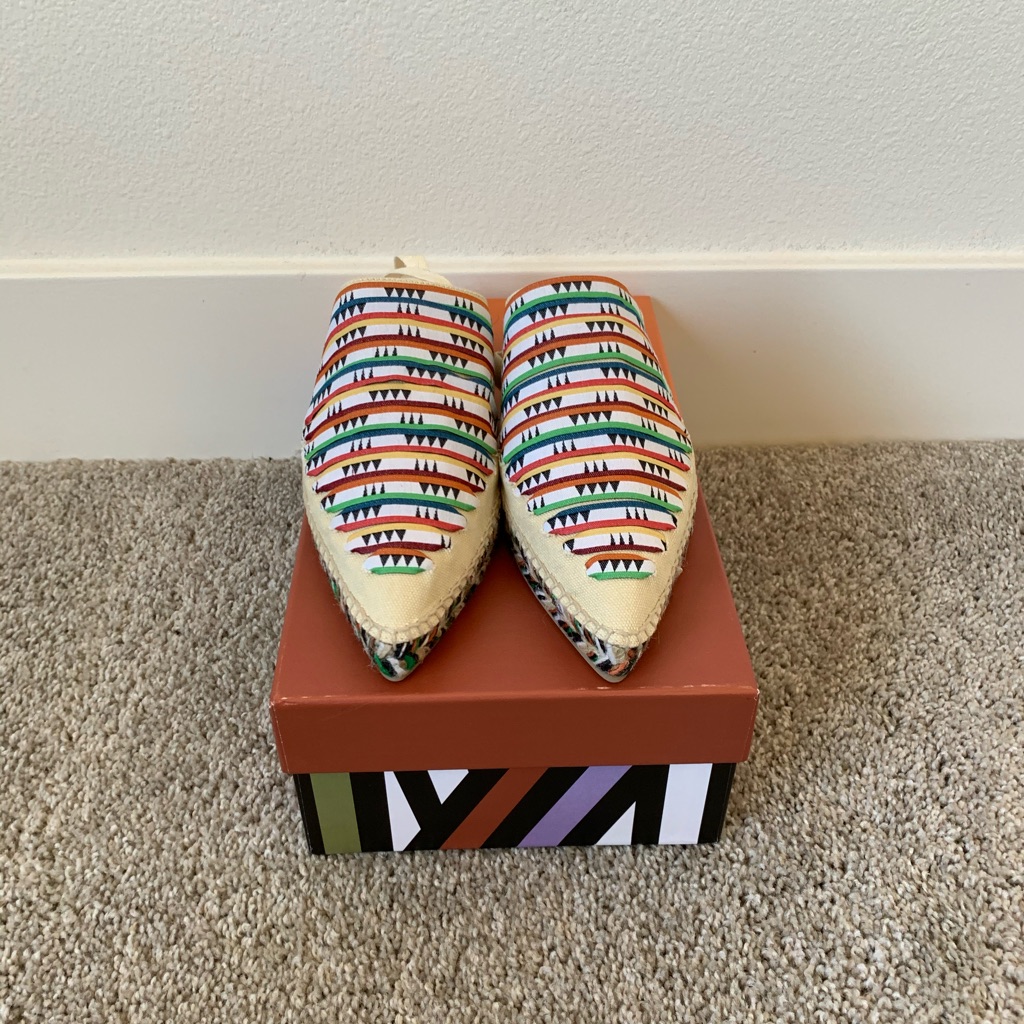 Castaner X Missoni Romy Flat In Multi
